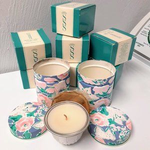 AVON SKIN SO SOFT (8)CANDLES/(2)TINS